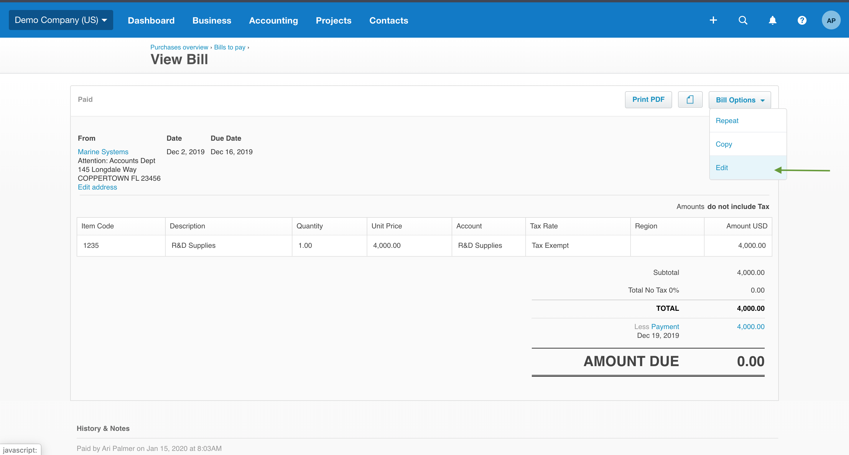 How to categorize expenses in Xero